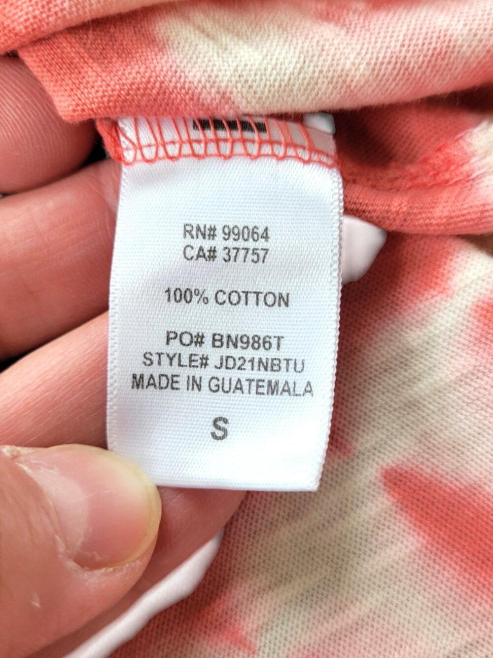 Billabong Turn Away Pink Tie-dye Dress Size Small - Picture 9 of 12